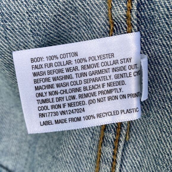 Art Class Sz M (7/8) Jean Jacket - Picture 10 of 10